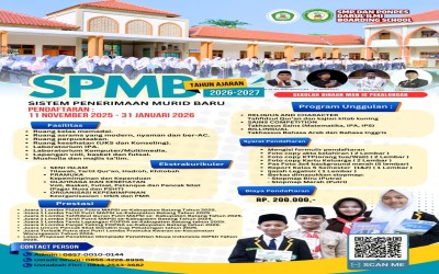 RESMI DIBUKA!!! SPMB SMP DARUL ILMI TAHUN AJARAN 2026/2027